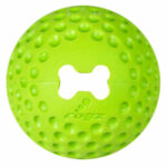 Rogz Treat Ball Lime Claws n Paws Pet Supplies