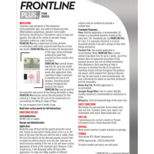 Frontline Plus 20-40kg 6 Pack Back