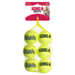 AST22 Kong SqueakAir Balls Medium 6 Pack in Packaging